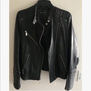 GENUINE LEATHER Moto Jacket